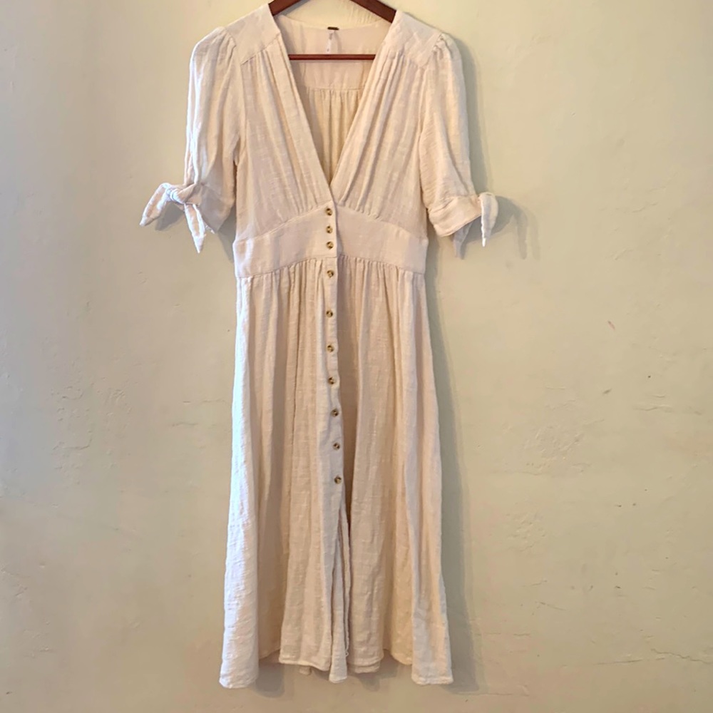 Free People Love of My Life midi dress size small